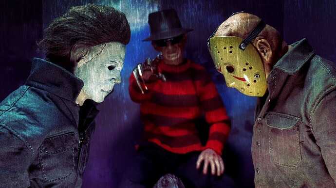 Önünde 3 yol var. Freddy Krueger, Jason, ya da Michael Myers ile karşılaşabilme ihtimalinin olduğu. Hangi yoldan yürümek isterdin?