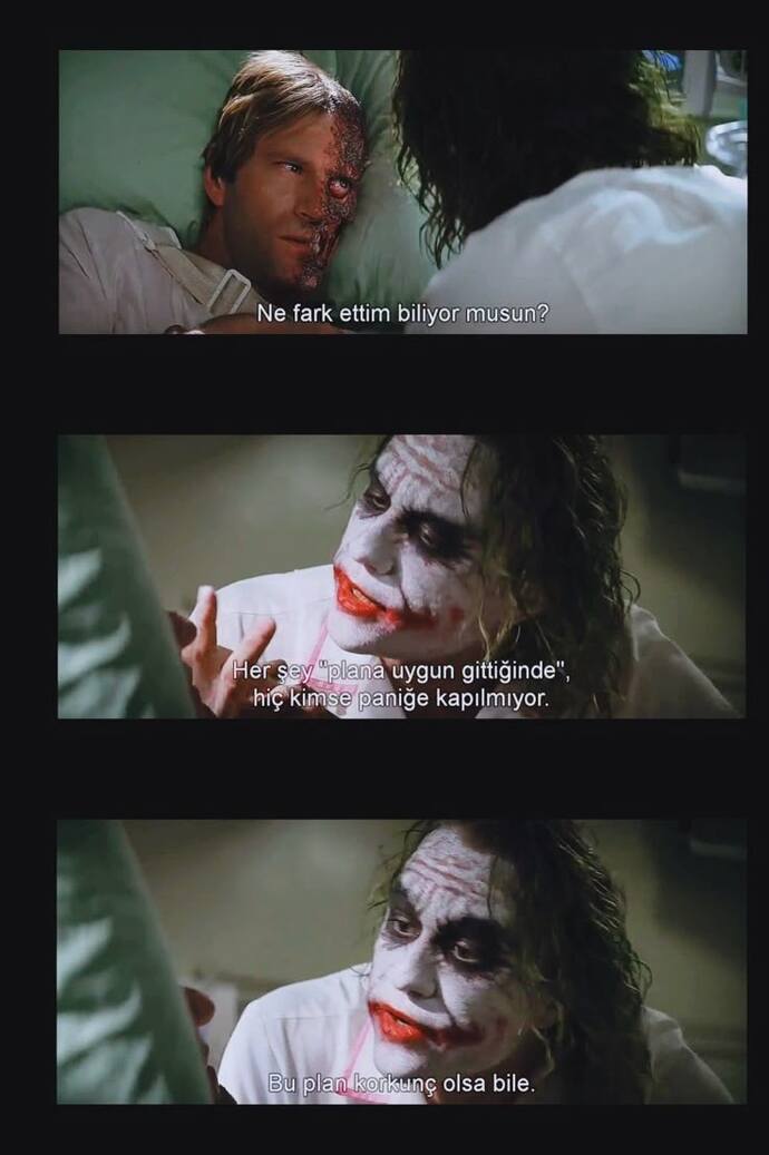 Sevdiğiniz bi replik bırakın?