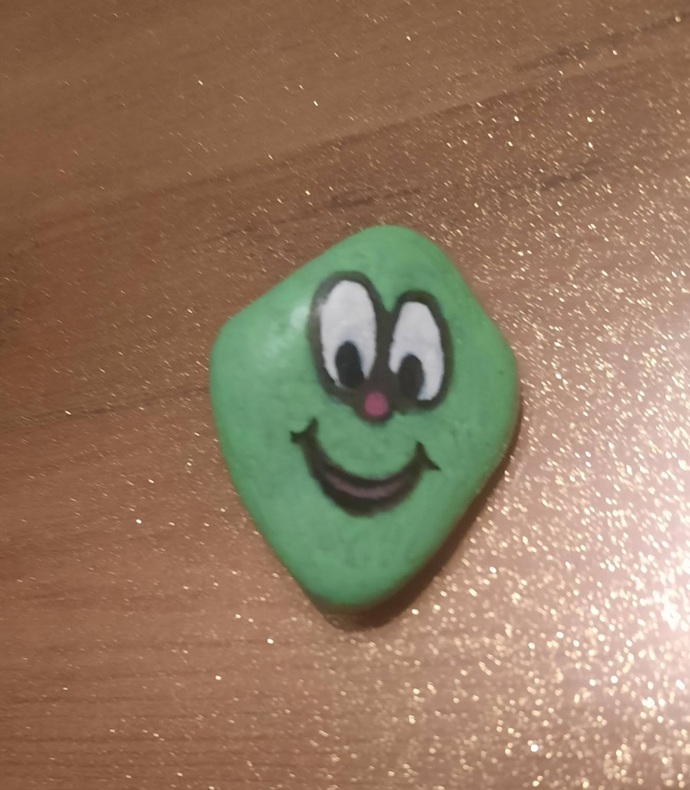 Kim benle taş boyamak ister?