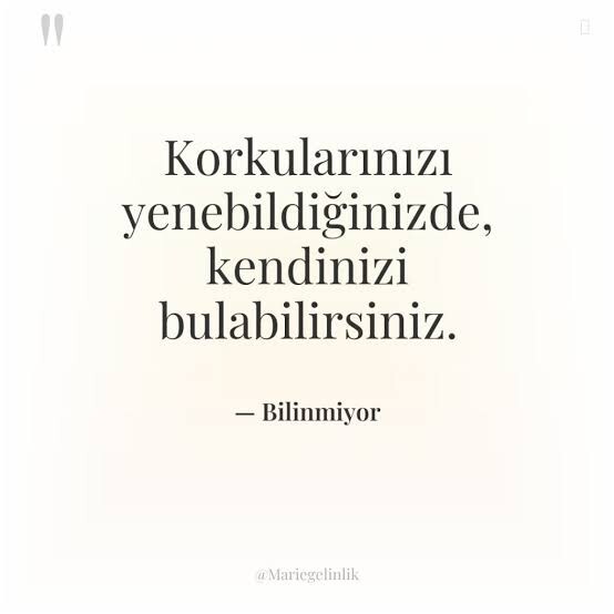 Korkularınızın üstesinden geldiniz mi?