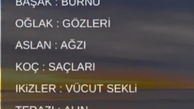 Burcunuzun en dikkat çekici yerleri neresidir?