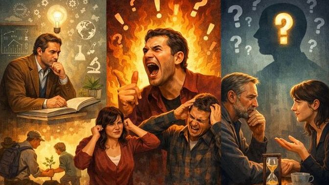 Her konuşan bilen değildir. Ve her susan cahil değildir?