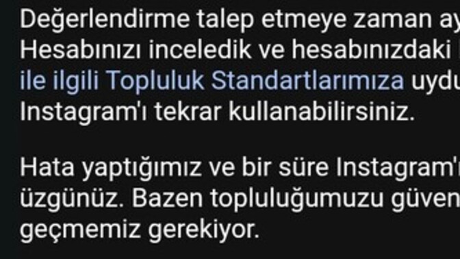 Instagram hesabımda kimseye istek atamıyorum?