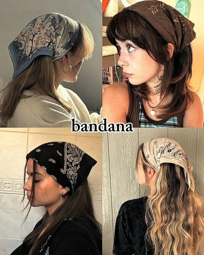 Size bandana yakışıyor mu?