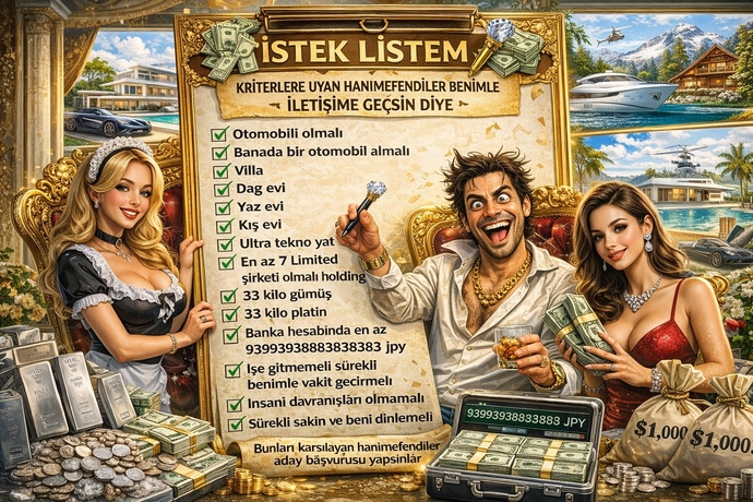 Evlilik şartlarını konuşalım mı?