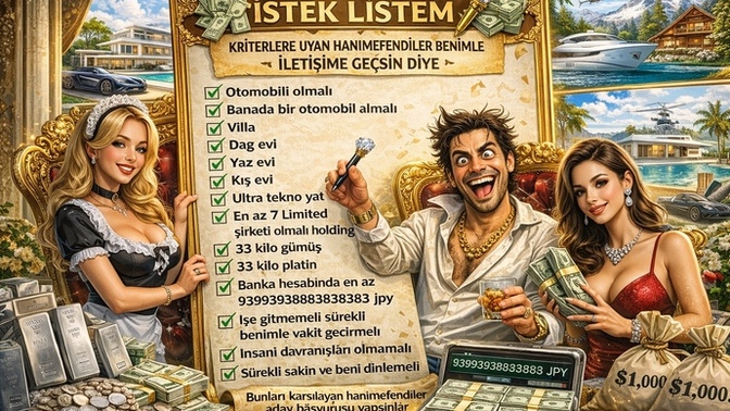 Evlilik şartlarını konuşalım mı?