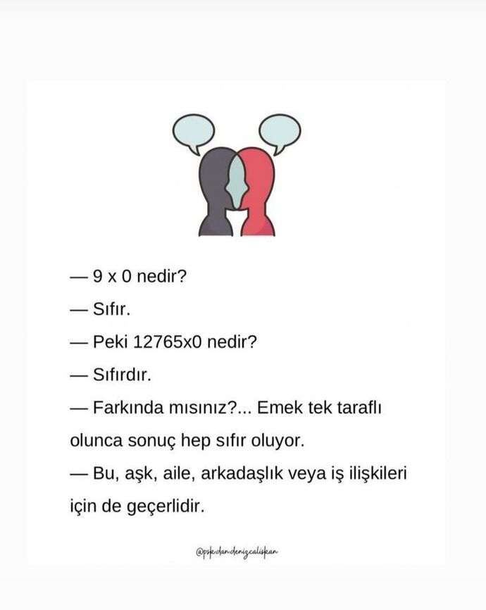 Hiç boşa emek verdiğiniz kişiler oldu mu?