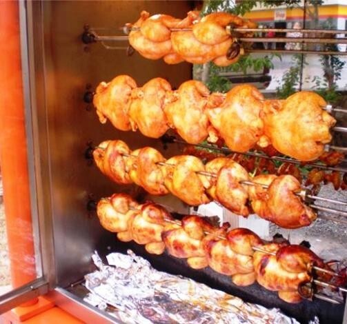 Nar gibi kızarmış bütün tavuk sever misini?