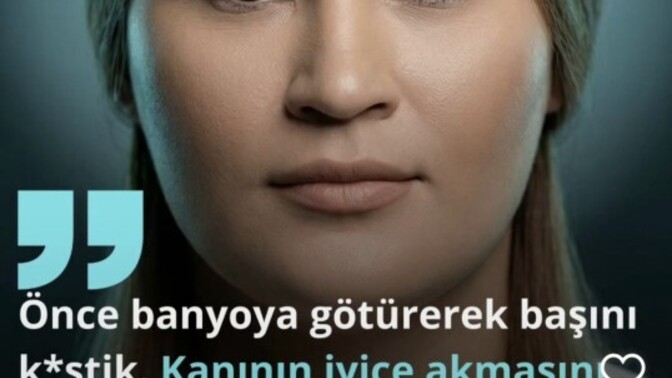 Yine vahşice öldürülen bir kadın?
