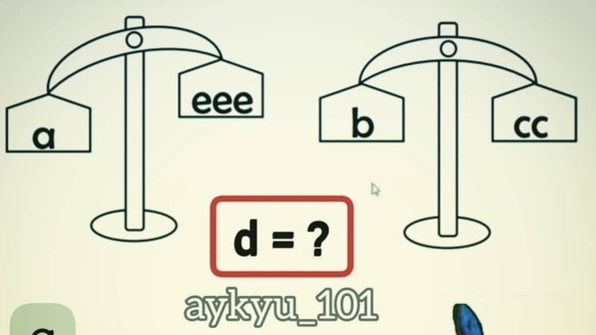 Dikkat ve konsantrasyon isteyen güzel bir soru bakalım bulabilecek misiniz?