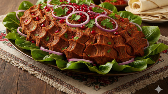 Doğu tarafının vazgeçilmez yemeği olan çiğköfte'nin tarifi ve yapılışını yazdım?