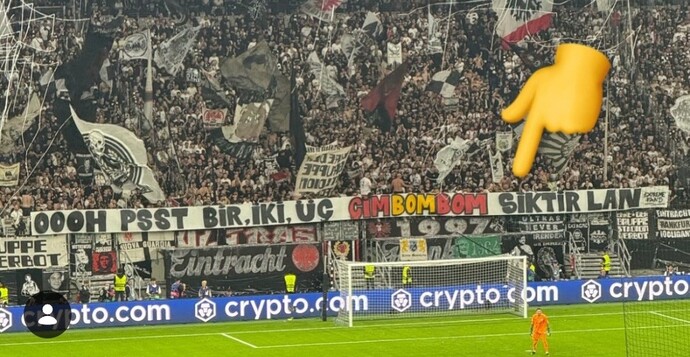 Frankfurt taraftarının açtığı pankart gelmedi mi şu an aklınıza?