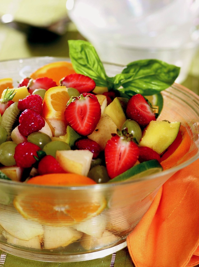 Meyve salatasına salata denir mi?