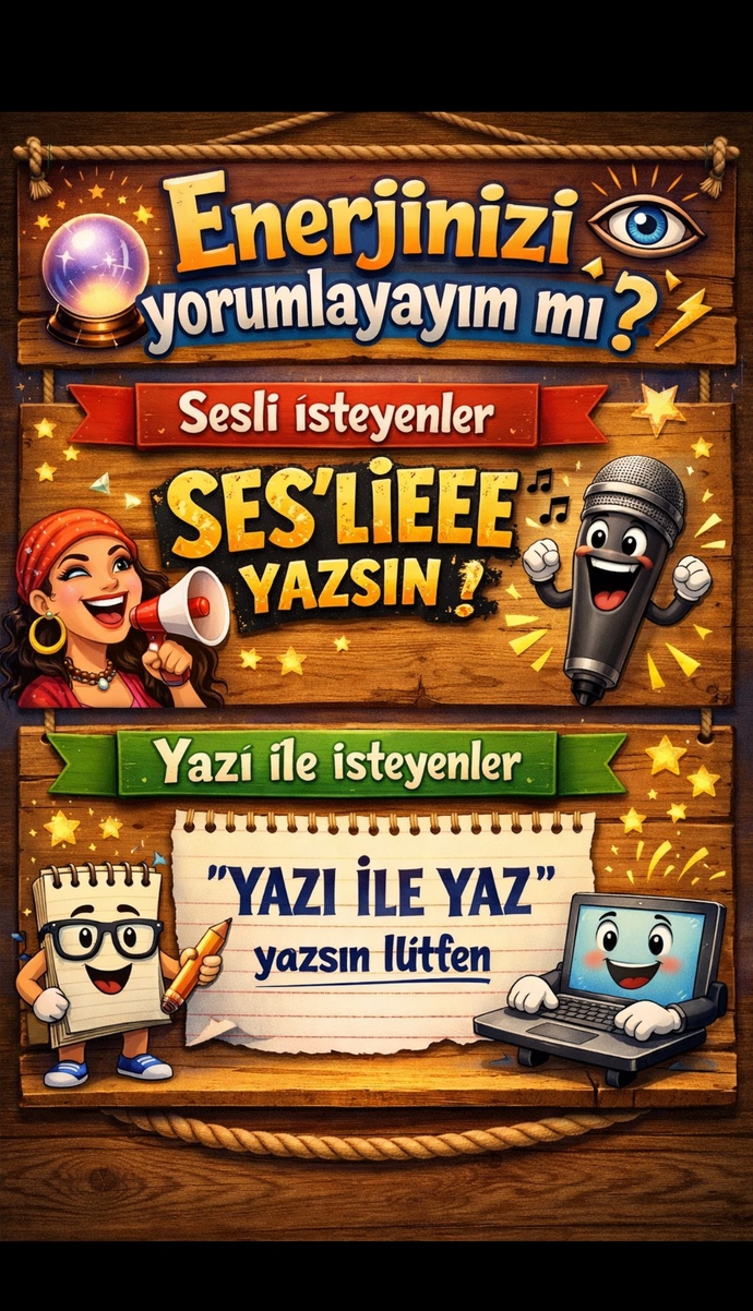 Enerjinizi yorumlayayım mı?