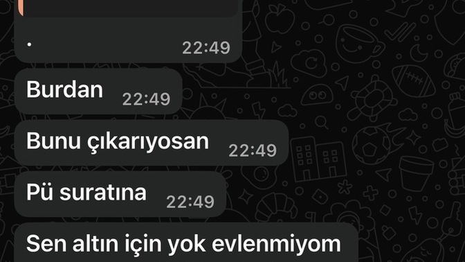 Babam baslik parasi gibi altin isteyince sevgilimin bu rahat tepkisi normal mi?