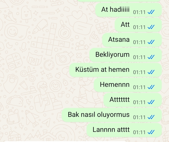 Çocuğa bunları yaptım diye beni engelledi haklı miiii?