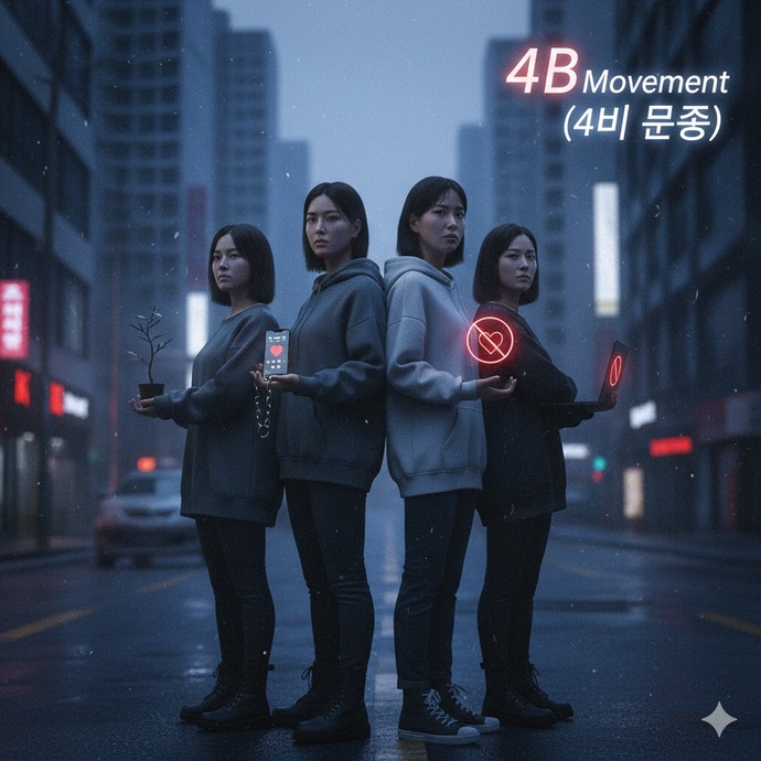 Güney Koreli kadınların toksik erkeklerine karşı başlattığı 4B Hareketi (4B Movement) ile ilgili ne düşünüyorsunuz :)?