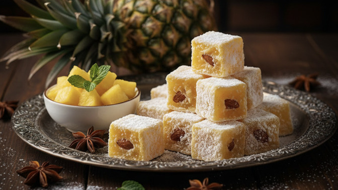 Ananas lokumu sever misiniz?