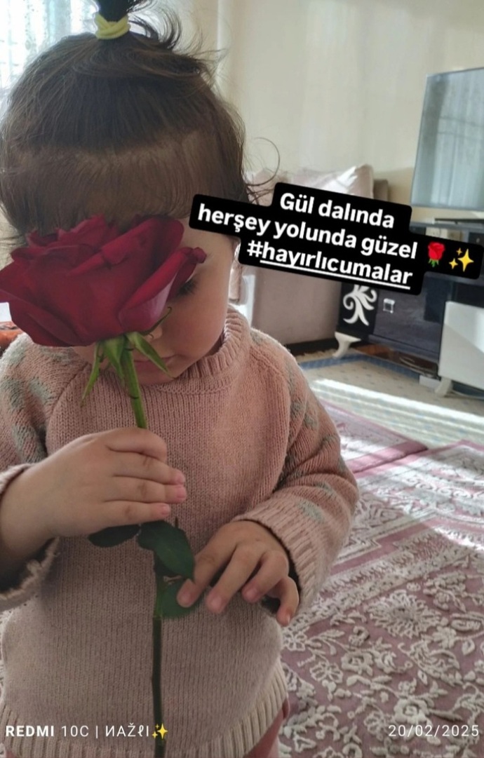 Benim yeğen gül yeğen nur ❤👸🌹 #BarbieNazo