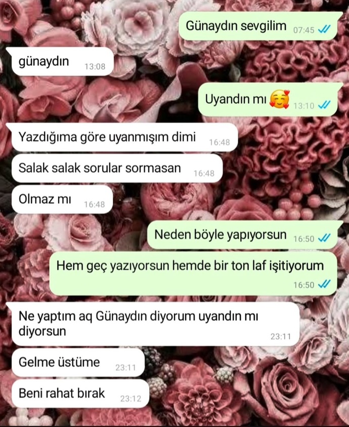 Günaydın mesajını ilk kim atmalı, her zaman ilk ben mi yazmalıyım 🤧?