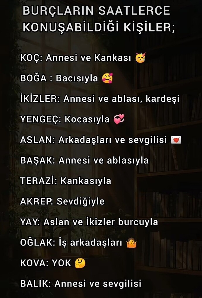 Saatlerce konuştuğunuz biri var mı hayatınızda?