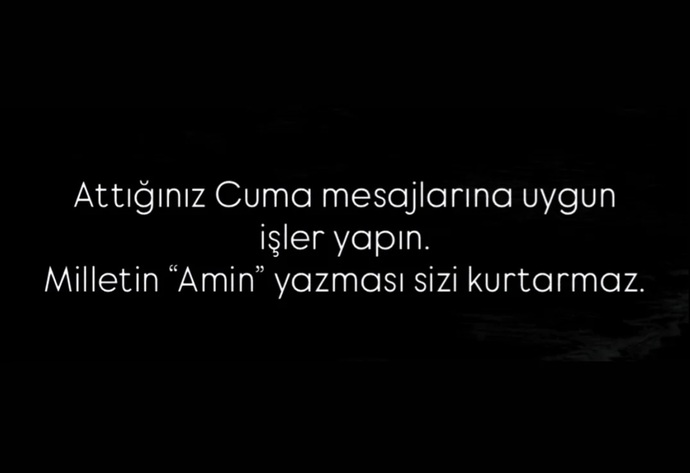 Gelen cuma mesajlarına hiç bakmadan Amin yazan en sevgili mümin kardeşim, sana da hayırlı cumalar olsun mu 😇?