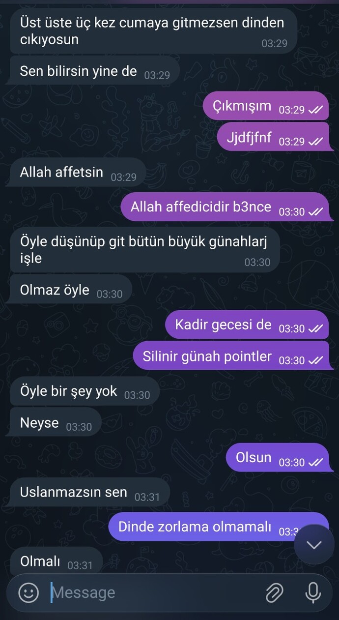 Bazı kızlar niye cumaya giden erkeğe düşüyor?