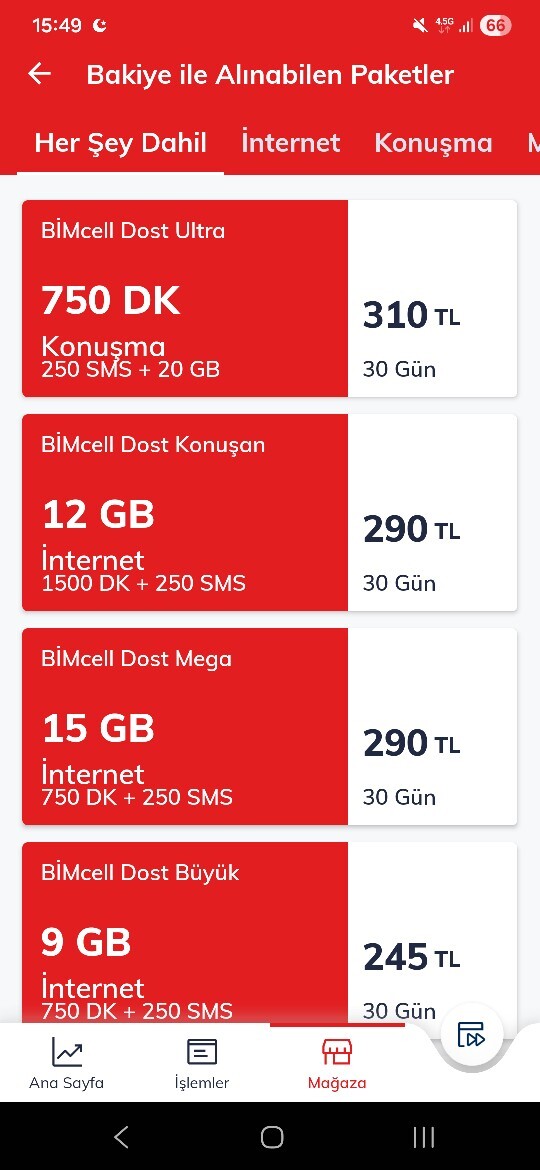 Bimcell e geçiş yaptım alırım hayırlı olsun siz hangi GSM operatörü kullanıyorsunuz?