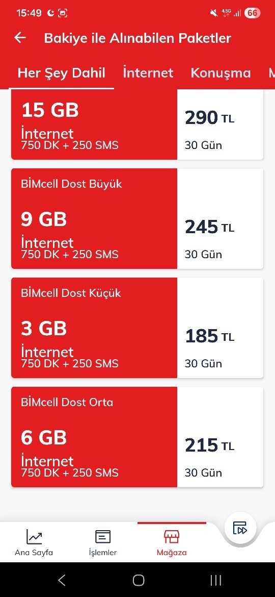 Bimcell e geçiş yaptım alırım hayırlı olsun siz hangi GSM operatörü kullanıyorsunuz?