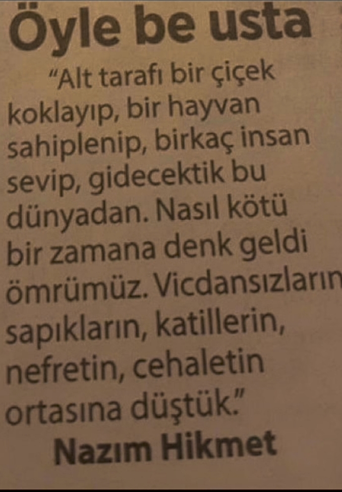 Tam da o devirde gibiyiz peki ya sizce?