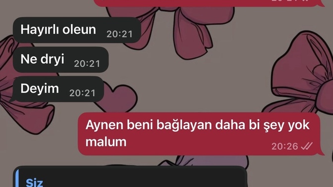 Eski nişanlımla arkadaş kaldık aynı iş yerindeyiz. bana dediğine bakar mısınız?