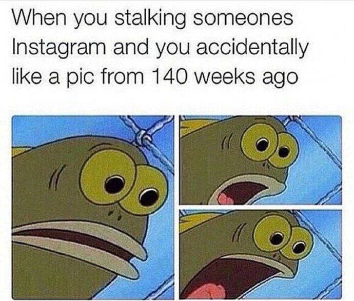 Kızlar, Instagram stalk yaparken eski fotoları yanlışlıkla beğenmemeyi nasıl başarıyorsunuz?