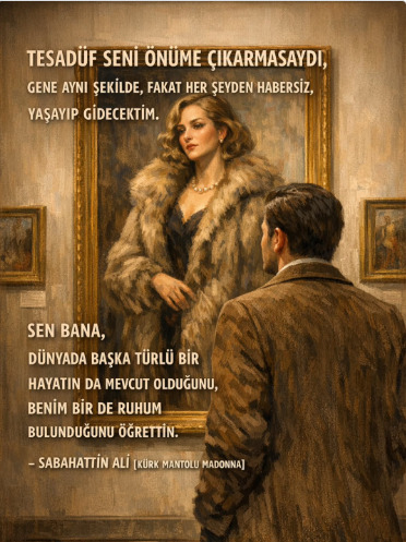 Tesadüf seni önüme çıkarmasaydı gene aynı şekilde, fakat herşeyden habersiz, yaşayıp gidecektim dediğiniz birileri oldumu?