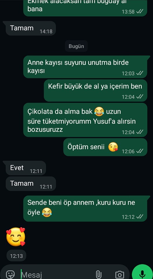 Mesajlaşarak mı daha iyi diyalog kuruyorsunuz, yoksa yüz yüze mi?