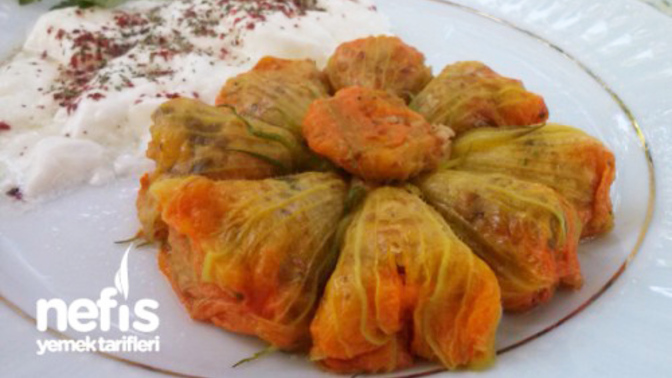 Kabak çiçeği dolması yerin mi sever misin?