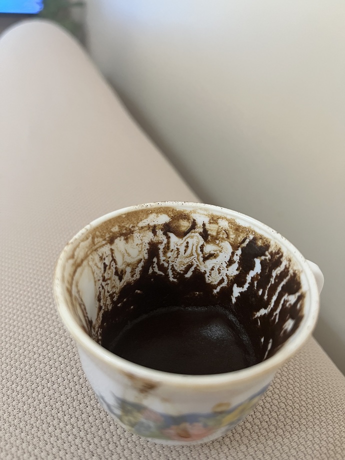 KScanlar, kahve falımda hangi şekiller çıkmış olabilir sizce 🧿?