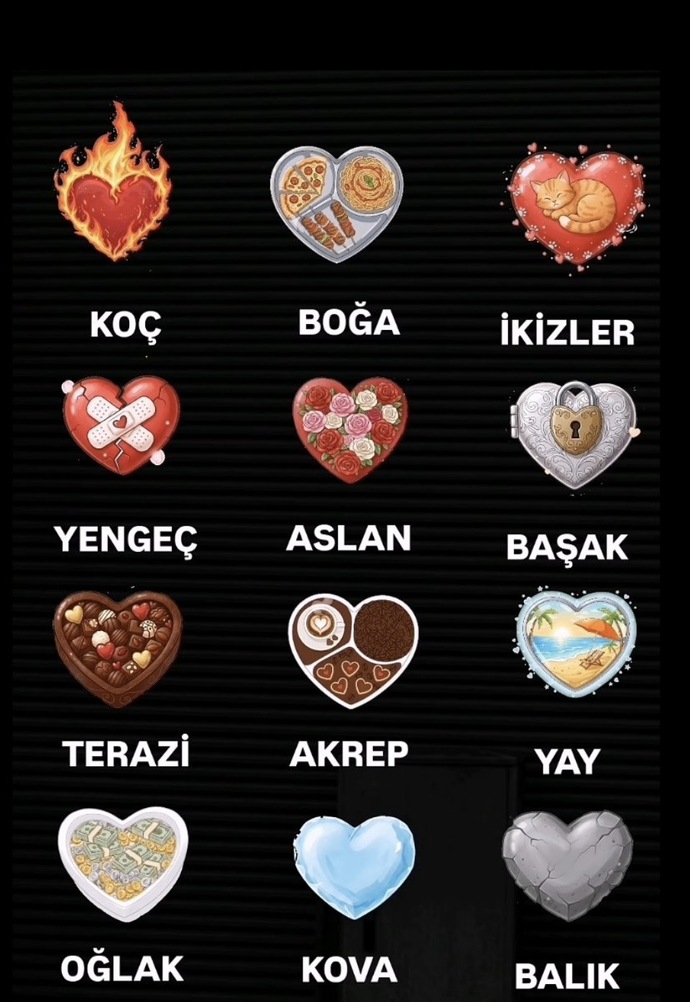 Burcunuza göre kalbiniz nasıl?
