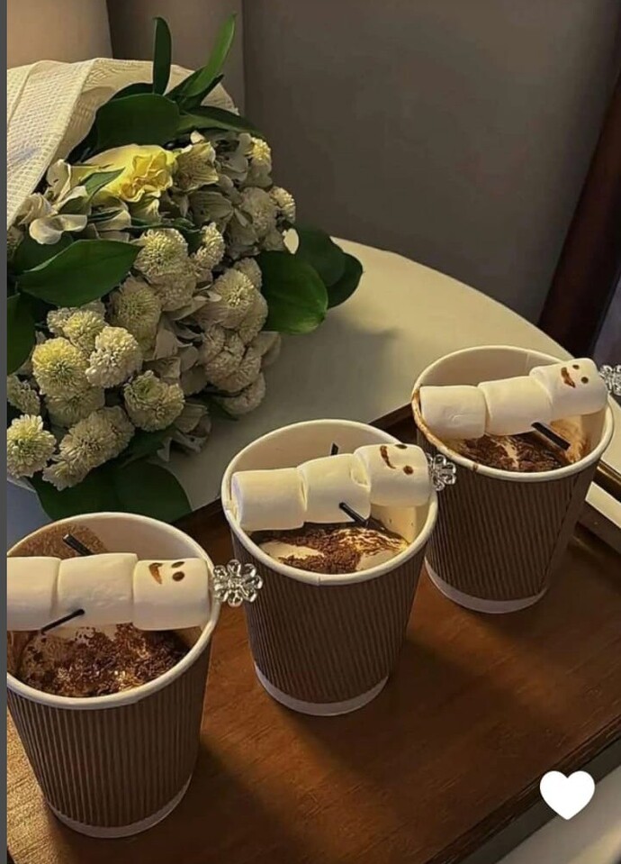 Sana Marshmallow lu kahve yapsam içer miydin?