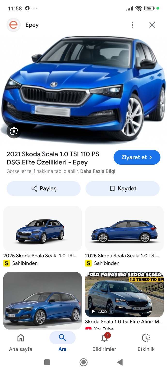 Skoda Scala 1.0 motor alınır mı, küçük motor performans ve yakıt tüketimi nasıl?
