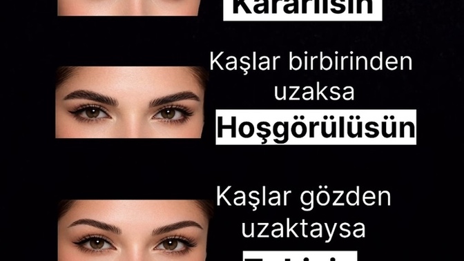 Sizin Kaş Yapınız Hangisi?