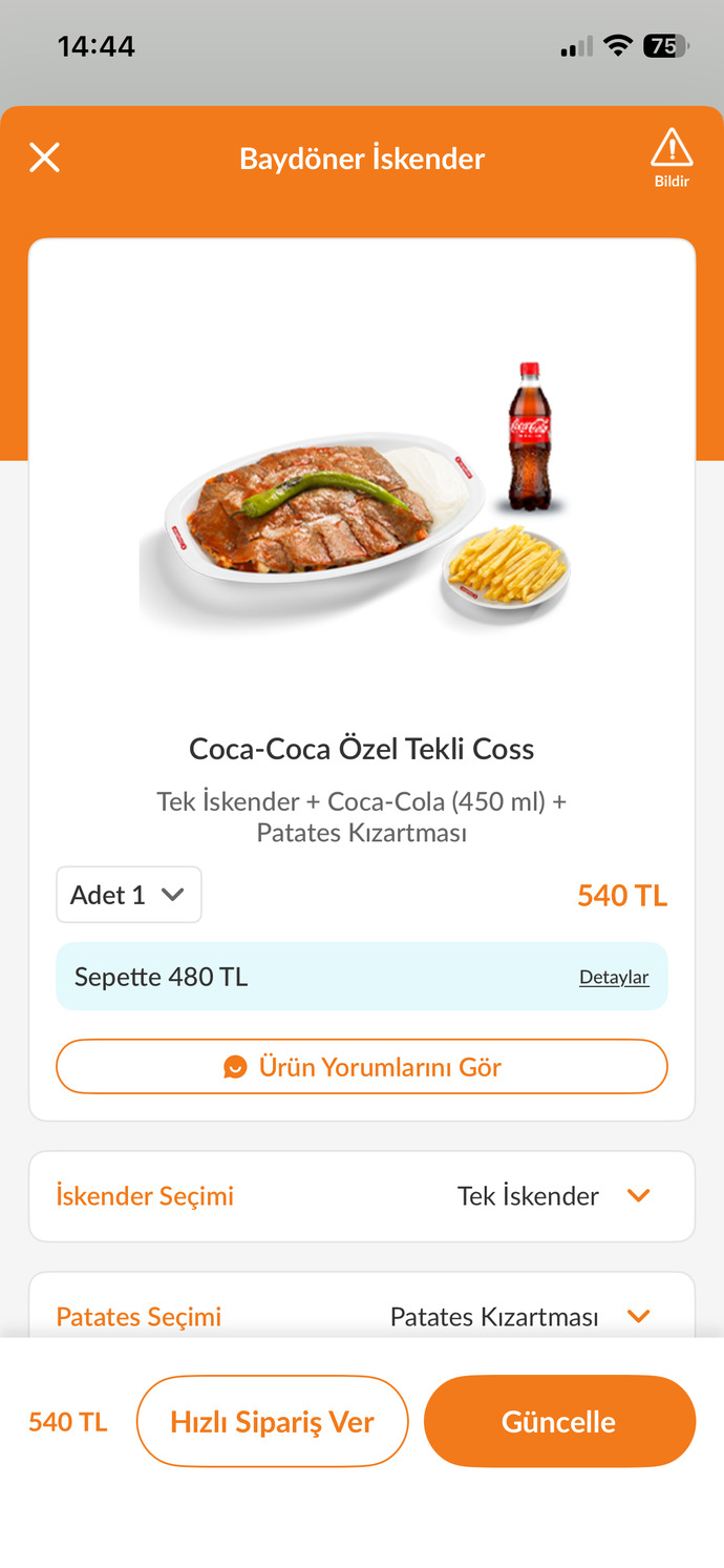 İskenderin Türkiye ile Almanya’da aynı fiyat olması normal mi?