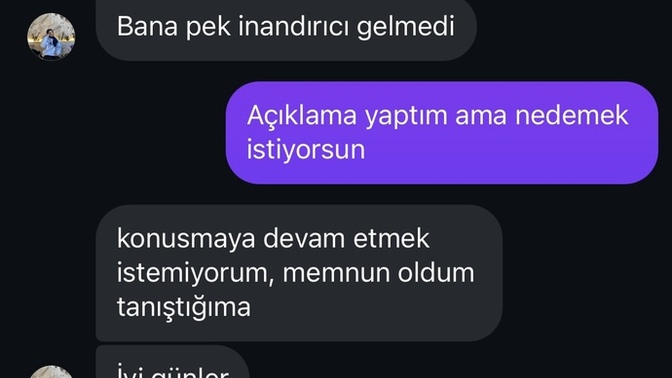 Kadınların anlık pat diye silip atması?