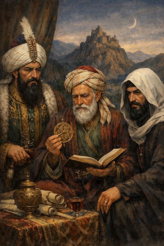 Nizamülmülk, Ömer Hayyam ve Hasan Sabbah hakkında ne düşünüyorsunuz?