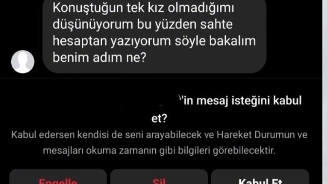 Böyle bir mesaja tepkiniz ne olur?