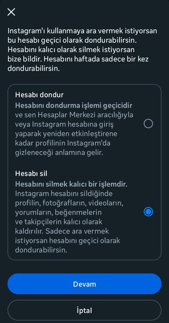 Sosyal medyadan en fazla kaç gün ayrı kalabildiniz?