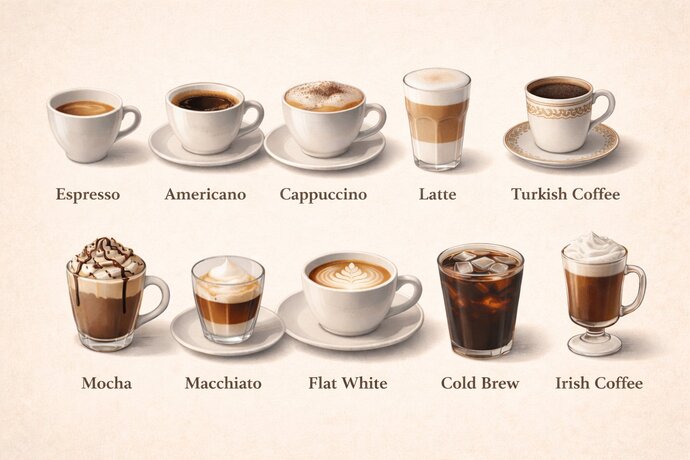 Starbucks, McDonalds, Tchibo derken hangi kahve çeşidini seçiyorsunuz?