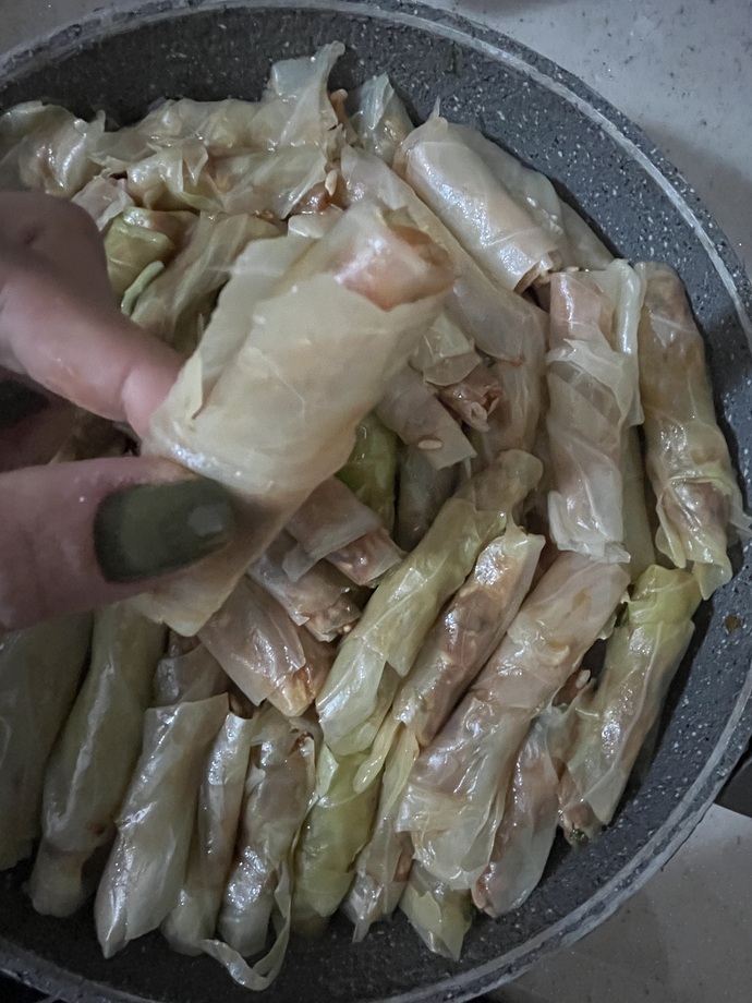 Sarma sardım yer misiniz?