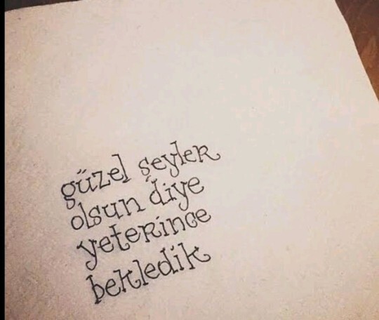 Bugün güzel şeyler oldu mu?