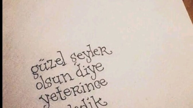 Bugün güzel şeyler oldu mu?