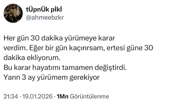 Spor konusunda ne kadar istikrarlısınız 💪?